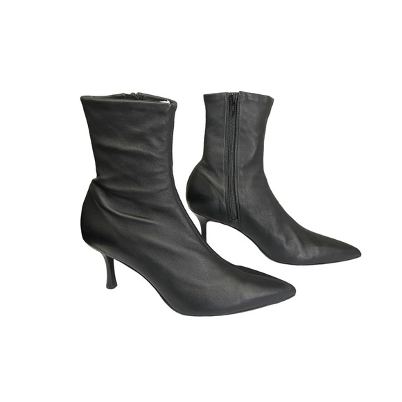 Rag & bone Brea Leather Ankle Boot Size 8 - Picture 3 of 13